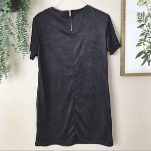 Zara Dresses - ZARA TRF Faux Suede Mini Dress Zara Dresses - ZARA TRF Faux Suede Mini Dress